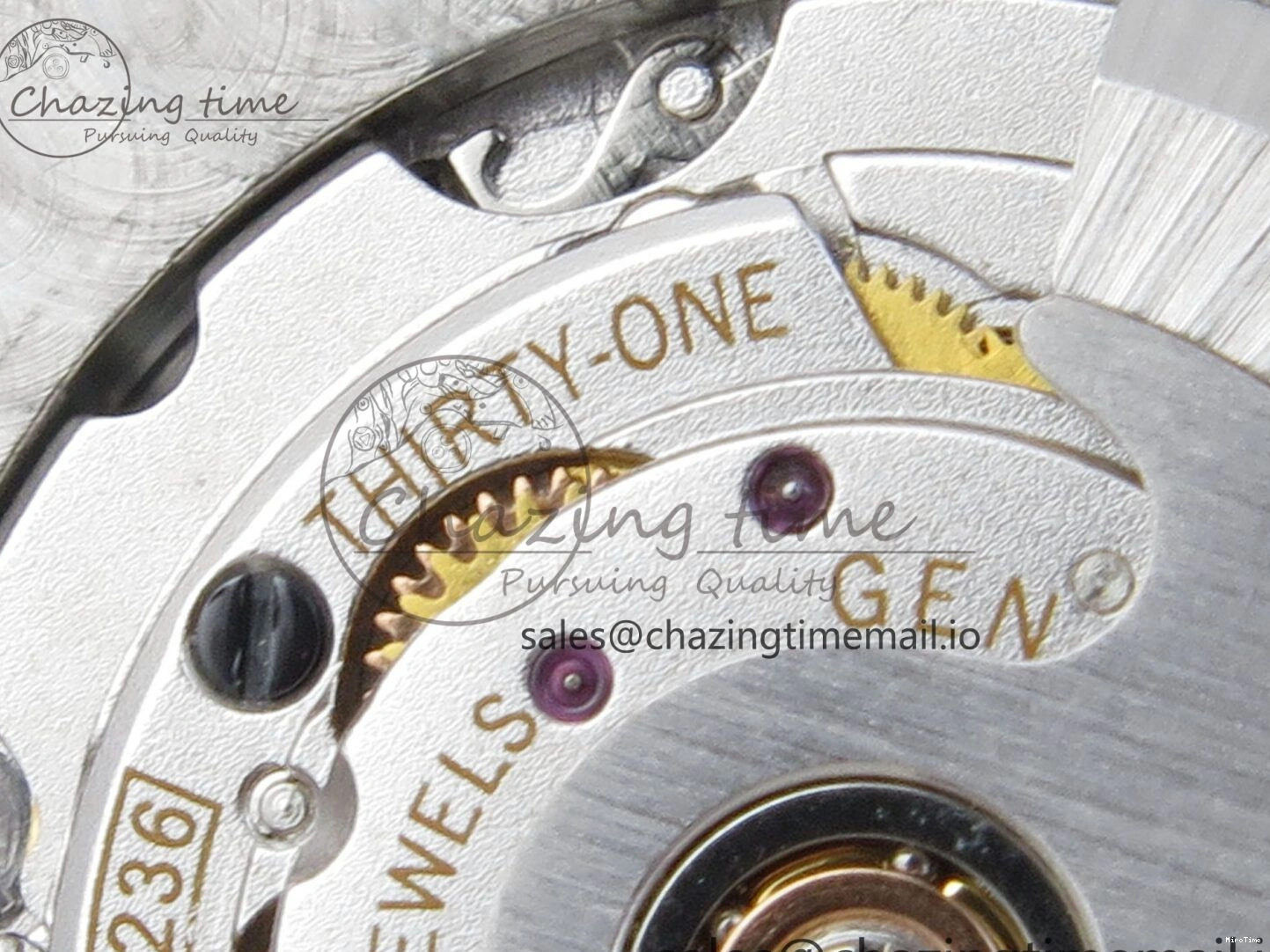 MiroTime 1226 DateJust 31 278274 THBF 1:1 Best Edition 904L Steel RG Roman Dial Diamonds Bezel on SS Jubilee Bracelet HZ Cal. Modern 37